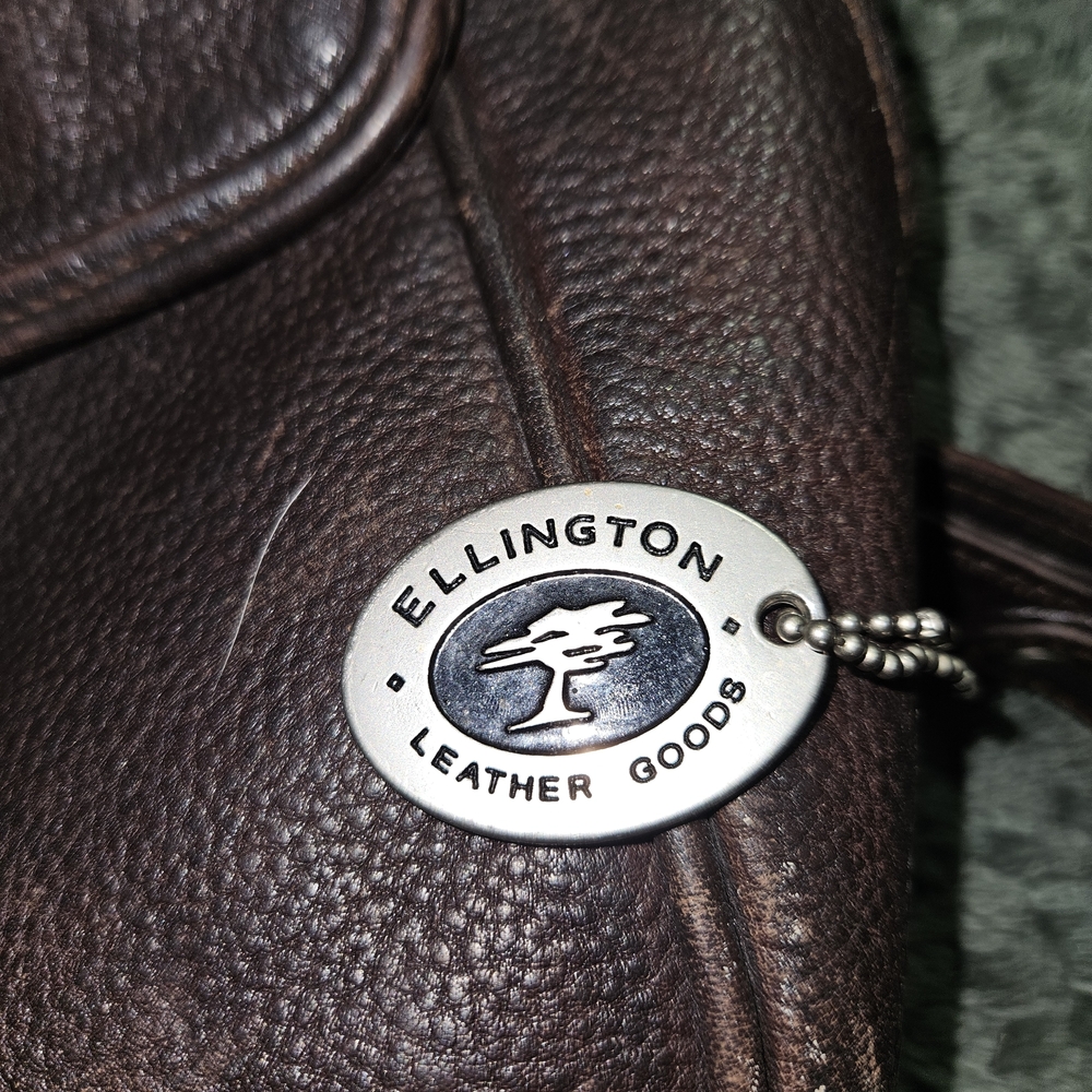 Ellington Brown Leather Backpack - image 1